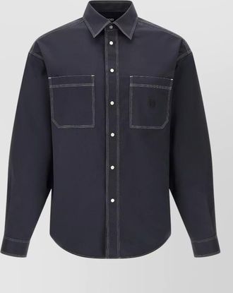 Fendi cotton relaxed-fit shirt