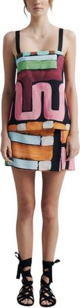 Romy Quinn Top in Warped Linear at Nordstrom, Size X-Large