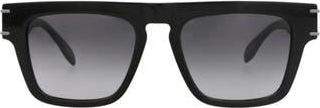 McQ by Alexander McQueen Sunglasses in Black Black Grey at Nordstrom Rack