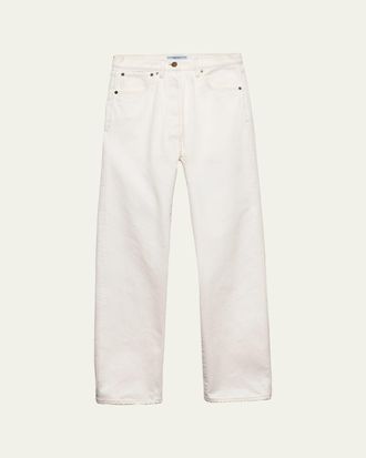 Prada Old Denim Five-Pocket Jeans