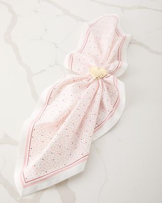 Juliska Love You More Napkins, Set of 4