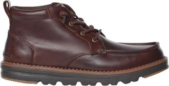 Hey Dude Flint Boot Leather - Heren - Veterlaarzen - Bruin - 40 EU - Leer - Schoenen