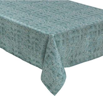 Atmosphera Mantel Nuance 140x360cm Verde Y Plata - Atmosphera Cr&eacute;ateur DInt&eacute;rieur