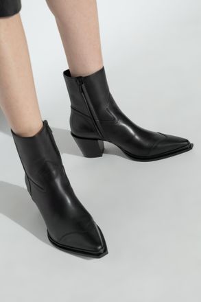 Jimmy Choo London Heeled Booties Cece, Womens, Black