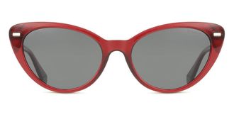 Polaroid PLD 4109/S C9A/M9 Womens Sunglasses Red Size 52