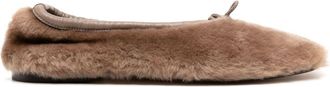 Hereu Puntera Shearling Ballets