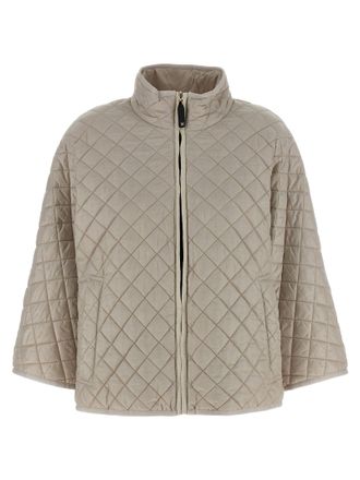 Max Mara Delfina Capes Gray