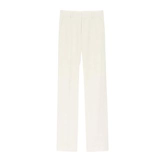 Ami Straight Trousers, male, White, Size: W38 Straight Trousers