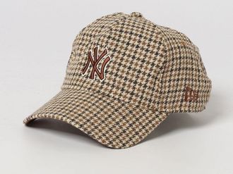 New Era Cappello da baseball 9Forty NY Yankees con fantasia pied-de-poule