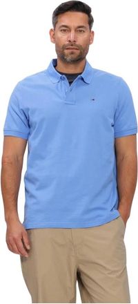 Tommy Jeans TJM REG ESS Polo EXT - Heren - Polos - Blauw - S - Katoen - Tops