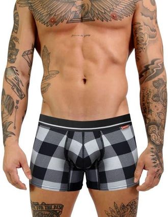 Mosmann Mens Ultra-Soft Boxers in Black at Nordstrom, Size X-Large Au