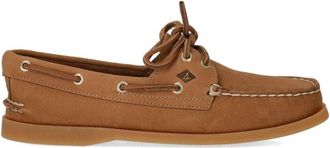 Sperry Top-Sider Peanut Leather Loafer - Dames - Bootschoenen - Bruin - 37 EU - Leer - Schoenen