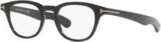 Tom Ford 47mm Round optical glasses in Black at Nordstrom