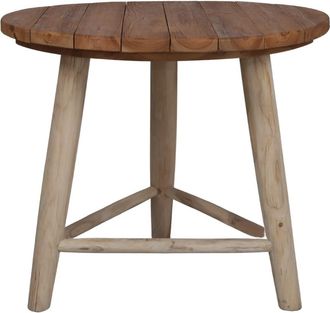 MisterWils Mesa de comedor millery - naturale - 80x90x90