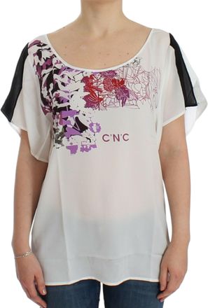 Costume National motive print Womens blouse