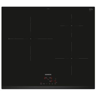 SIEMENS Placa De Inducci&oacute;n 60cm 3 Fuegos 7400w Negra. - Eh631bjb6e - Siemens