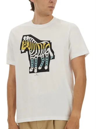 Paul Smith Organic Cotton T-Shirt - White