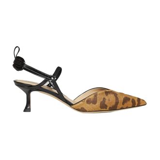Fendi Zapatos de sal&oacute;n destalonados Very Colibr&igrave; - Shoes - Mujer - Marr&oacute;n - 38 1/2 EU