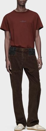 Maison Margiela Corduroy Trousers, Mens, Brown