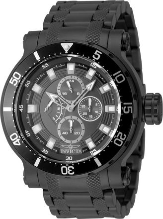 Invicta Coalition Forces 49397 Heren Horloge - Quartz Uurwerk - Roestvrij Staal met grijze Wijzerplaat - 52mm