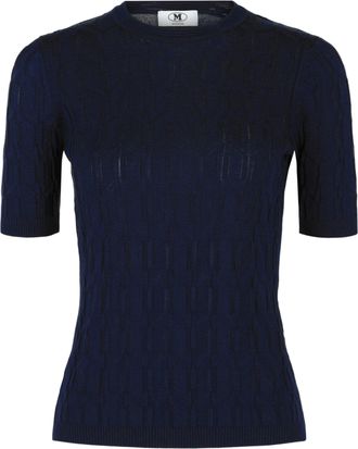 M Missoni Cable-Knit Pattern Sweater
