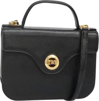 Givenchy Pre-owned Handbags, female, Black, Size: ONE SIZE Pre-owned Leather Shoulder Bag