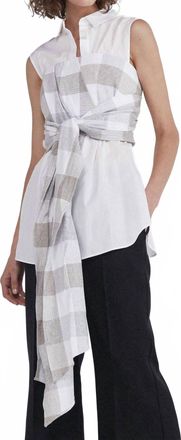 Acler Womens Whitland Shirt In White