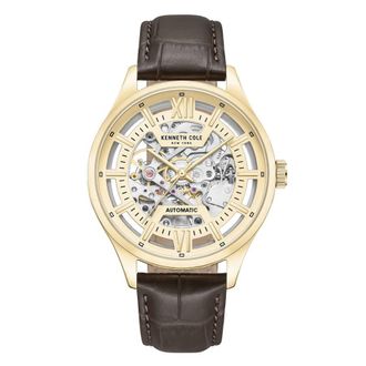 Kenneth Cole Automatic Skeleton Dial Mens Watch KCWGE0027210