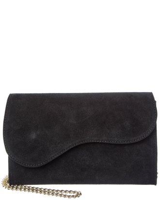 Persaman New York Dora Suede Clutch