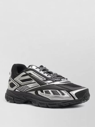 Reebok low top sneakers mesh silk reflective rubber