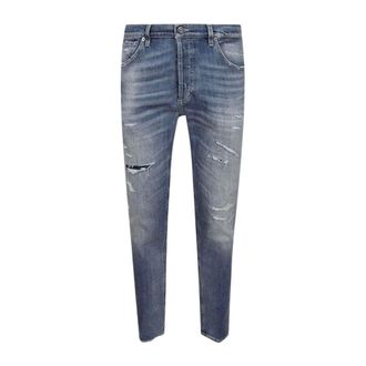 Dondup Brighton Jeans - male - Dondup - Slim Fit Jeans - Blue - W33 - Jeans