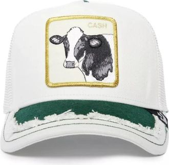 Goorin Brothers Zijden Koe Truckerpet - Heren - Petten - Wit - ONE Size - Accessoires