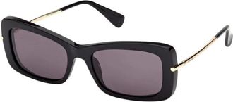Max Mara Zonnebrillen - Dames - Zonnebrillen - Zwart - 54 MM - Accessoires