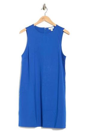 Nordstrom Rack Sleeveless Ponte Shift Dress in Blue Surf at Nordstrom Rack, Size Xx-Large