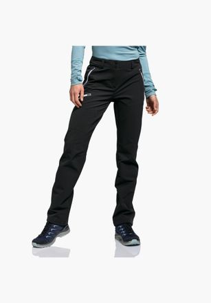 Sch&ouml;ffel Softshellhose SCH&Ouml;FFEL Pants Ascona Warm L, Damen, Gr. 34, N-Gr, schwarz, Obermaterial: 56% Nylon, 34% Polyester, 10% Elasthan. Futter: 100% Polyester