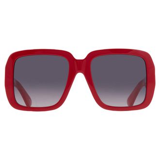 Moschino Grey Shaded Square Ladies Sunglasses MOS180/S 0C9A/9O 55