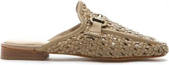 Silent D Womens Cora Mule Loafers In Skin
