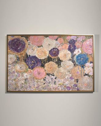 RFA Fine Art English Garden Giclee Wall Art by Lenore Gimpert
