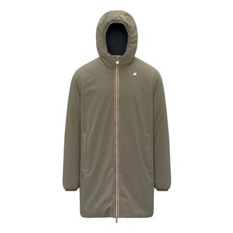 K-Way Jacob St Warm Double - Coats - Hombre - Verde - 2XL