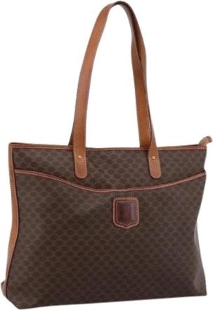 Celine Pre-owned Vintage Tote Bag - Dames - Vintage Shopper - Bruin - ONE Size - Leer - Vintage