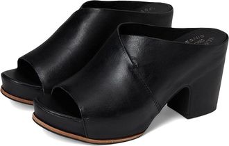Kork-ease Stowe Womens Shoes Black 1 : 10 M, Leather