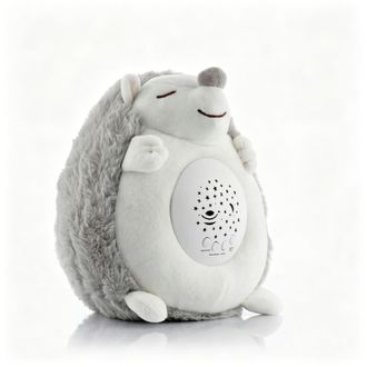 OEM Luz Nocturna Erizo De Peluche Con Proyector De Estrellas Y M&uacute;sica, Lavable 17x20cm - Ideal Para Habitaci&oacute;n De Beb&eacute;