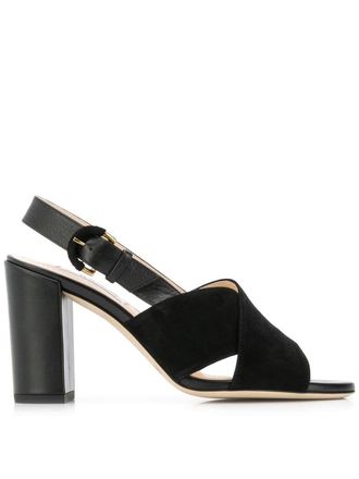 Tod's block heel sandals - Black
