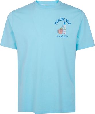 MC2 Saint Barth T-Shirt Cotone Blu Portofino Social Moscow