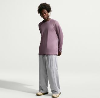 Nike Mens N.A.C. Dri-FIT Oversized Woven Pants in Grey | IM5628-077
