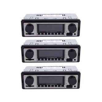 OEM Radios De Coche Vintage Con Reproductor Mp3, Est&eacute;reo, Usb Y Entrada Aux
