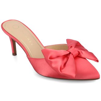 Journee Collection Women & apos;s Tiarra Medium and Wide Width Evening Pumps