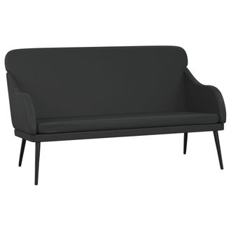 vidaXL Vidaxl - Banco De Cuero Sint&eacute;tico Negro 110x76x80 Cm