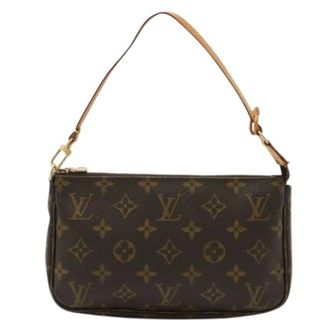 Louis Vuitton Pre-owned Shoulder Bags, female, Brown, Size: ONE SIZE Pre-owned Vintage Monogram Pochette