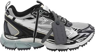 Off-white Black And Grey Ow Be Right Back Sneakers